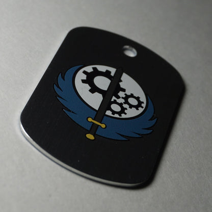 Brotherhood of steel Metal Dog Tag