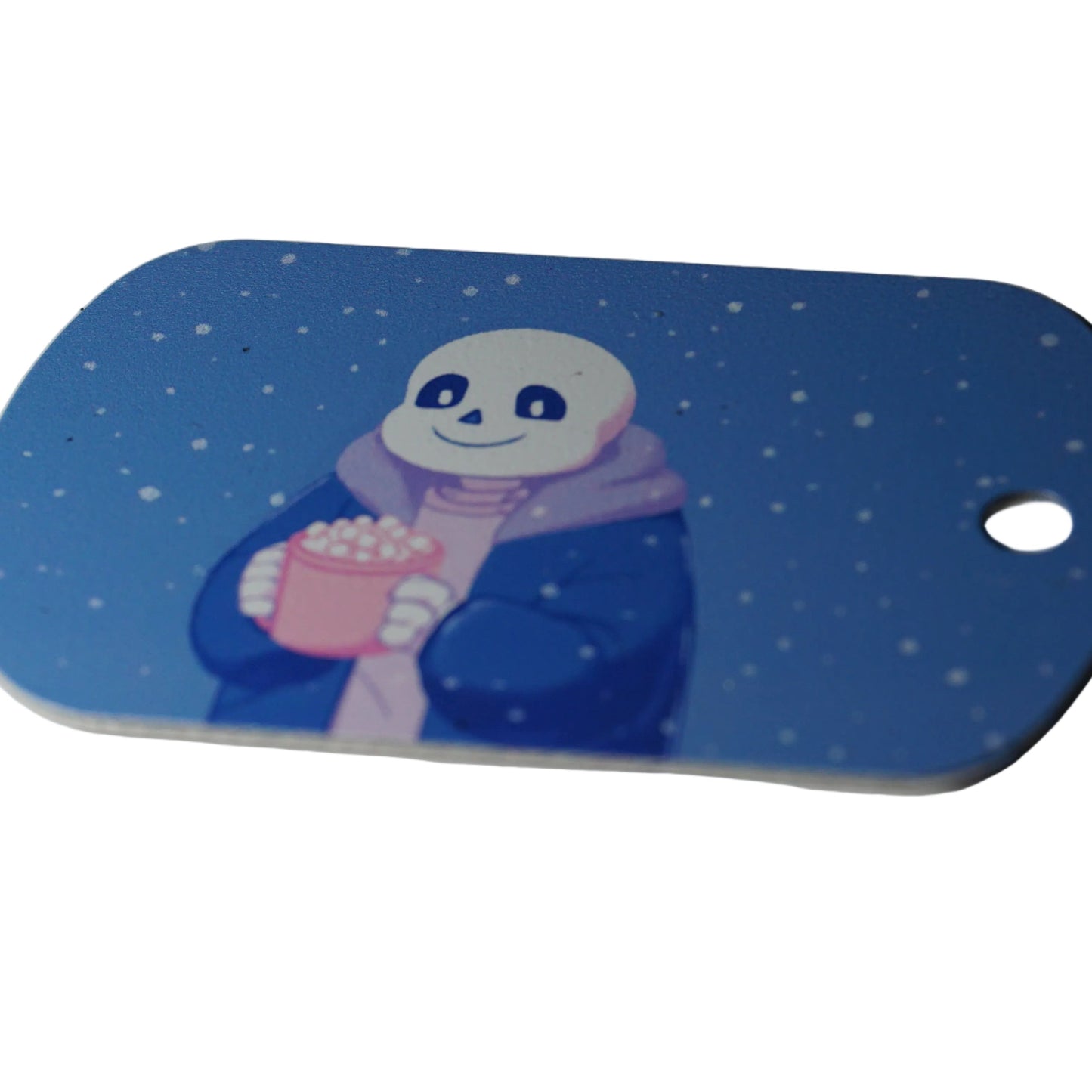 Sans Metallic Dog Tag