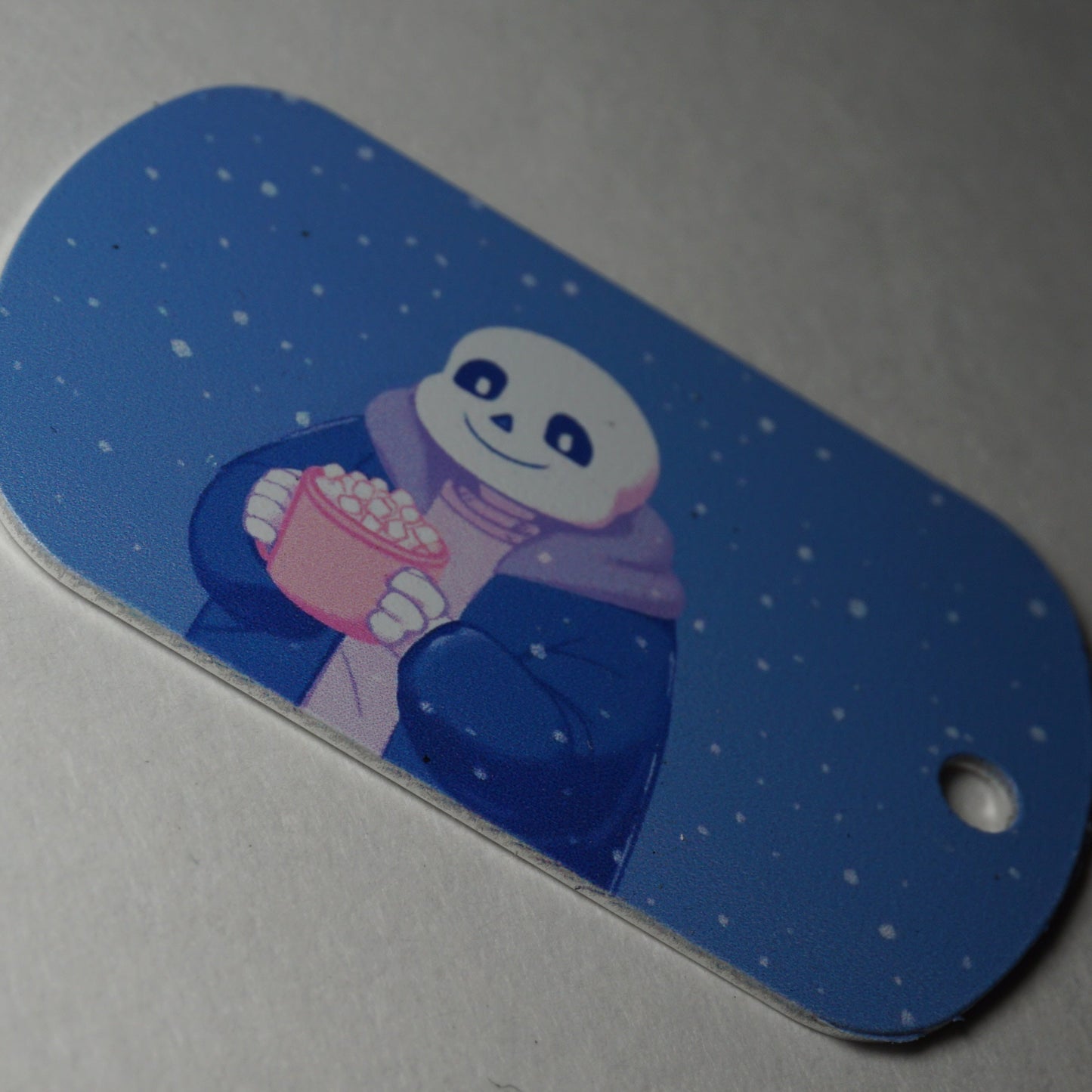 Sans Metallic Dog Tag