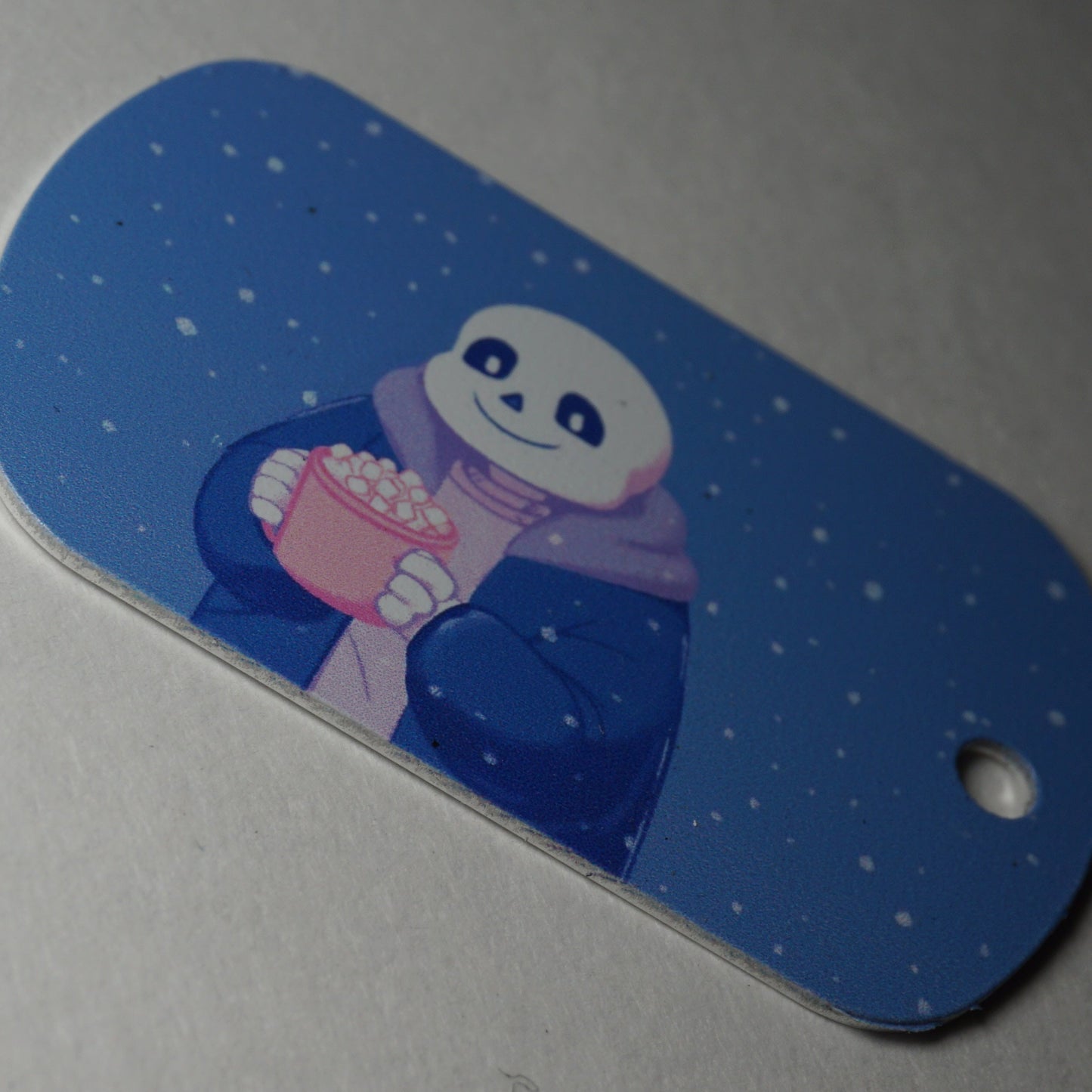 Sans Metallic Dog Tag