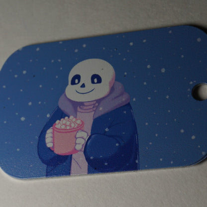 Sans Metallic Dog Tag