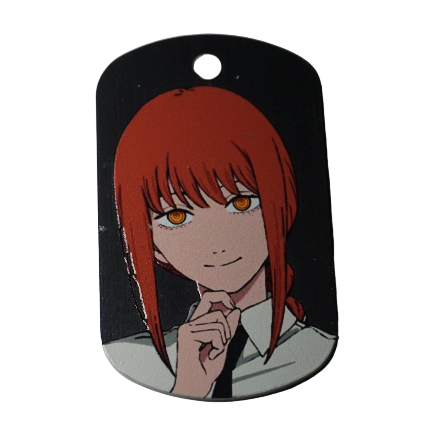 Makima Chainsaw Man Metallic Dog Tag