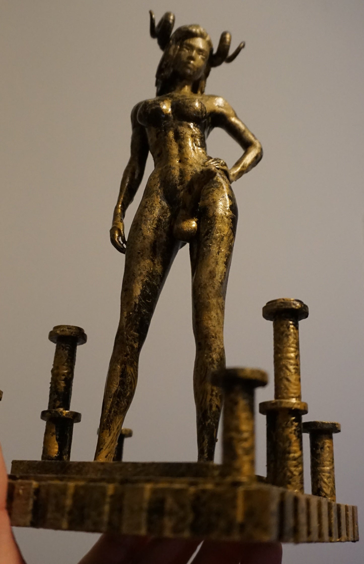 Transgender "Devil Spawn" Erotic Art Sculpture and figurine (Copy) (Copy)