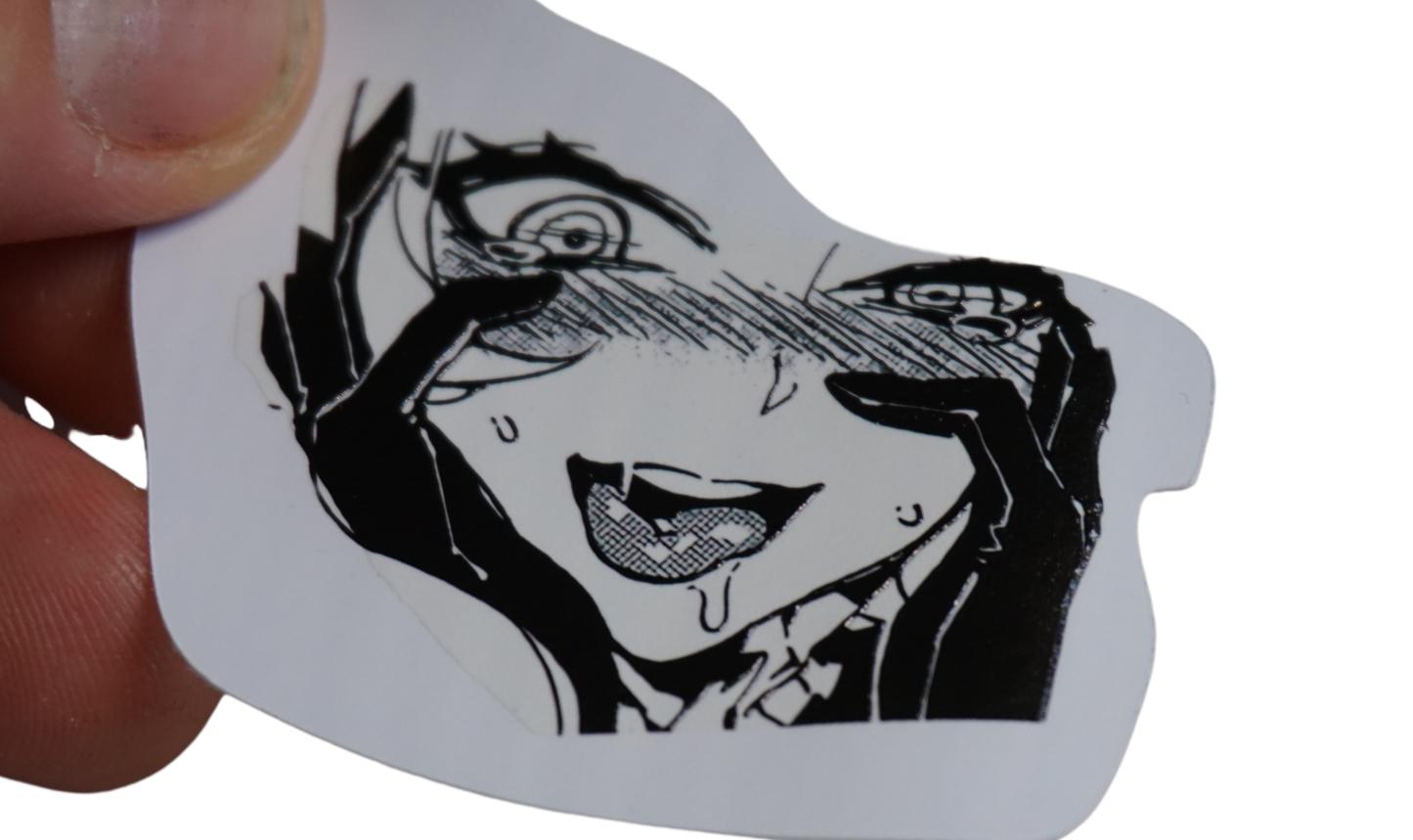Hentai Salivating Anime Girl Sticker