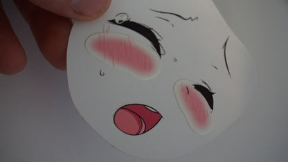 Hentai Pleasured Anime Girl Sticker