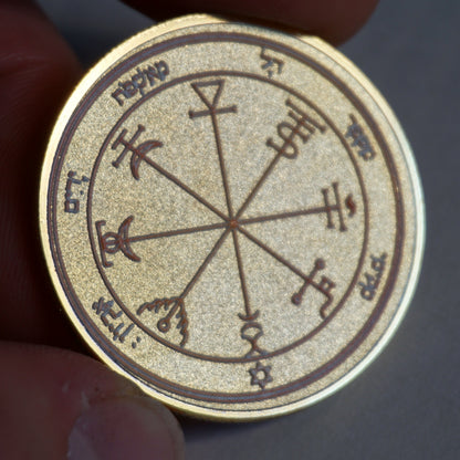 Magical Pentacle Coins Key Of Solomon