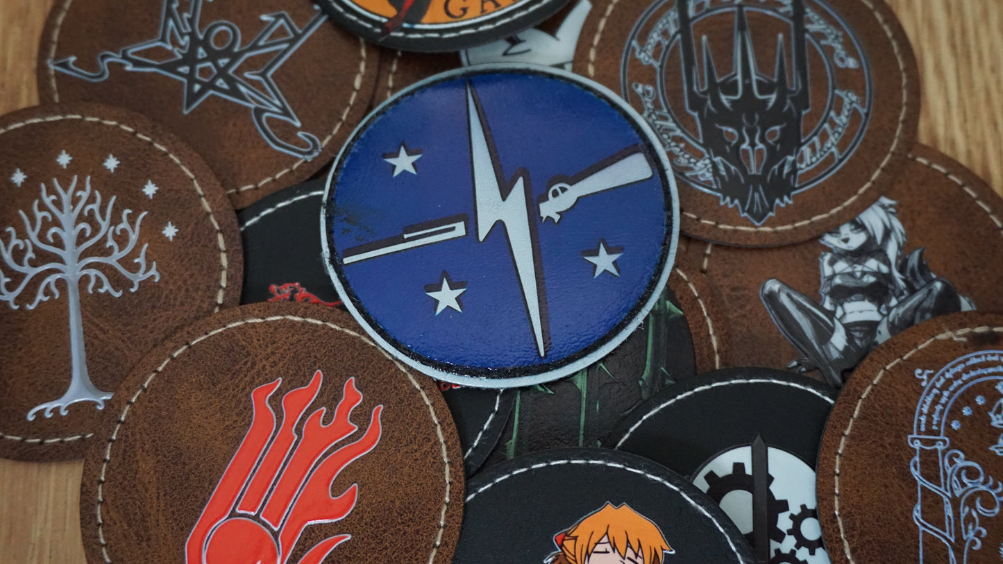 Custom Leather Patch | Personalized Logo Patch