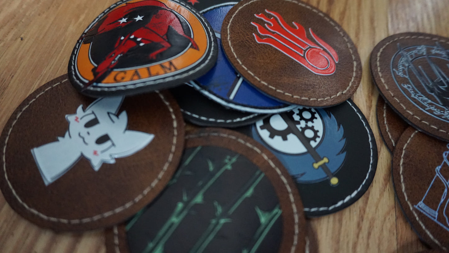 Custom Leather Patch | Personalized Logo Patch