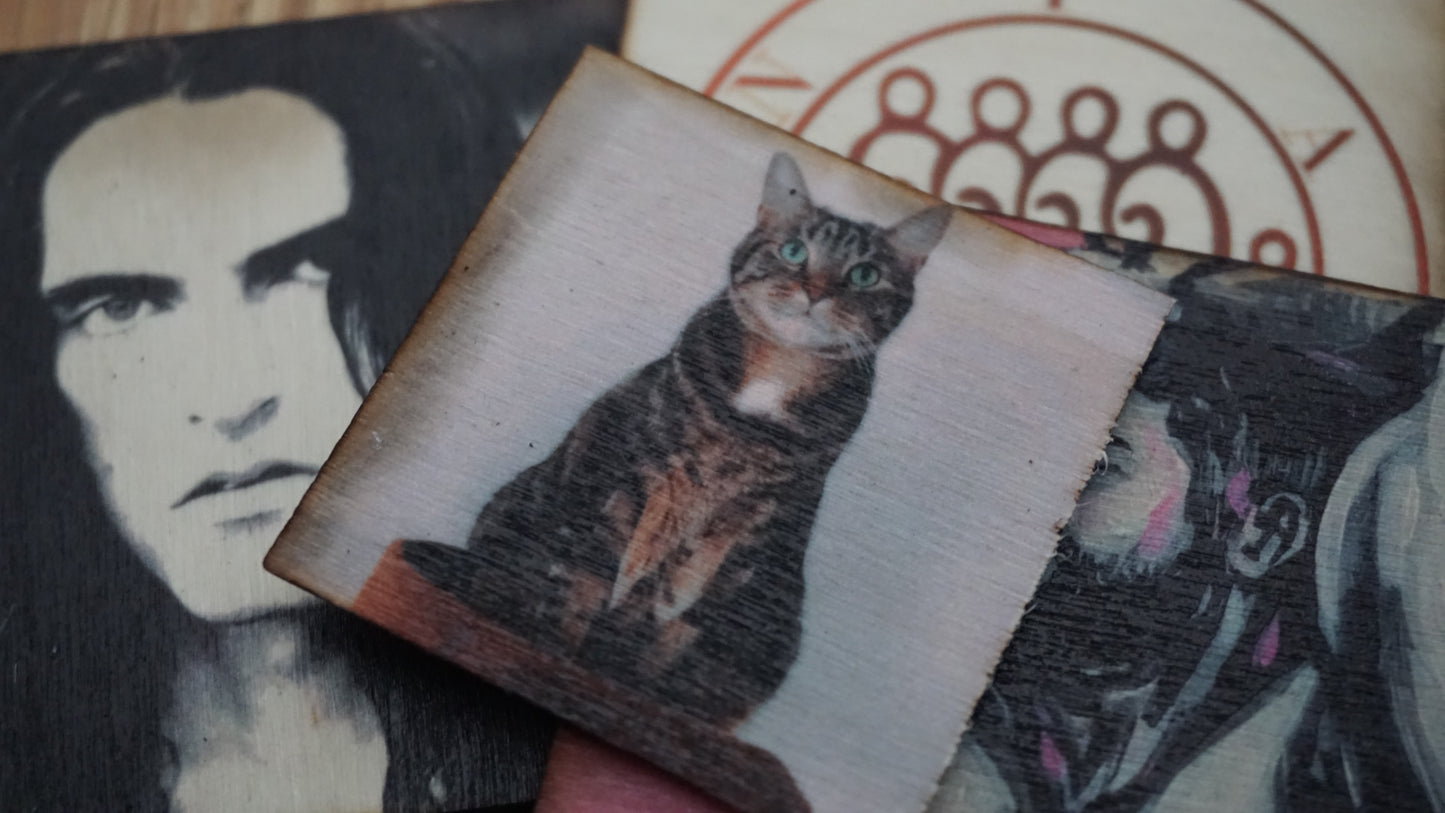 Custom Wood Photo Panel | Personalized Picture Wall Art | Upload Your Own Photo | Custom Pet Portrait Wood Print | Family Photo Wall Decor
