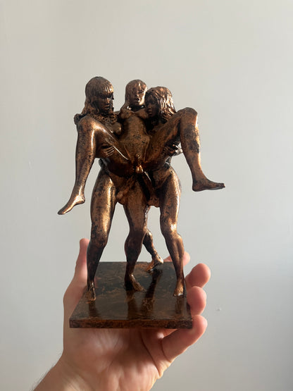 Triples Erotic sculpture and figurine
