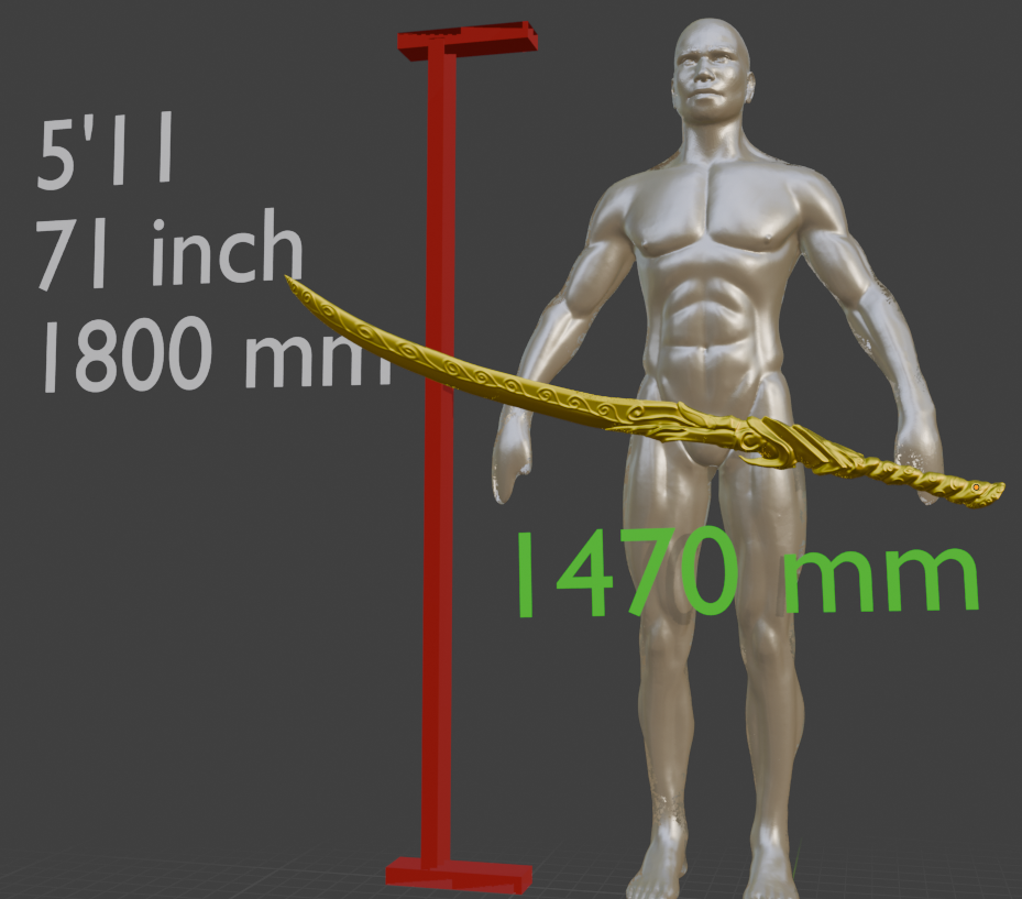 Ebony Great Sword Replica