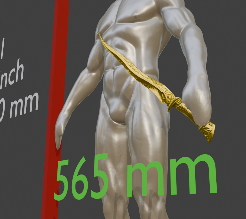 Ebony Dagger Replica