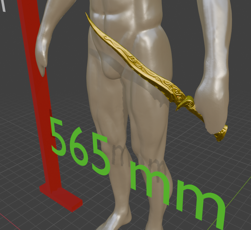 Ebony Dagger Replica