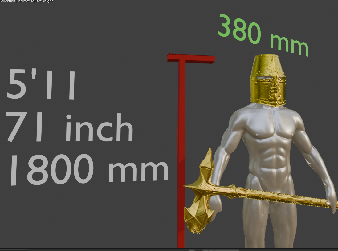 Knight Helmet Replica