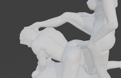 Domination Adult Mature trans Fine Art Statue