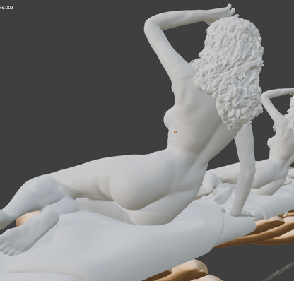 Sights of dawn Adult Mature trans Fine Art Statue