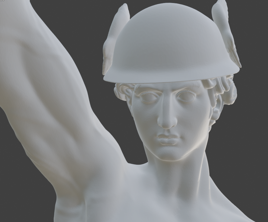 Hermes in Motion Adult Mature Gay Fine Art Statue