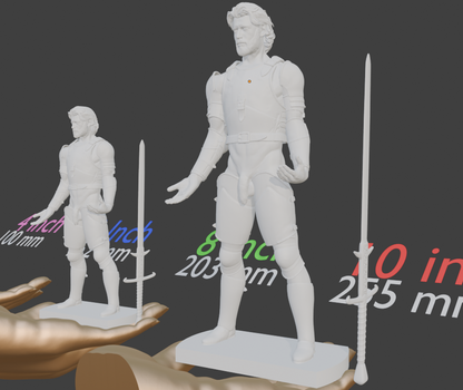 Knight's resolve Adult Mature Gay Fine Art Statue