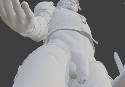 Knight's resolve Adult Mature Gay Fine Art Statue