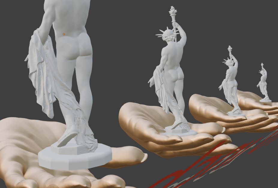 Helios proclamation Fine Art Statue