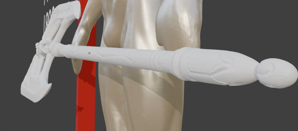 Wuuthrad Non functional Durable Plastic Replica Cosplay Piece
