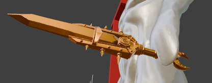 Keening Dagger Non functional Durable Plastic Replica Cosplay Piece