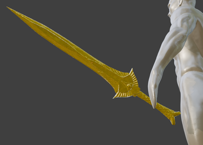 Elven Short Sword Non functional Durable Plastic Replica Cosplay Piece