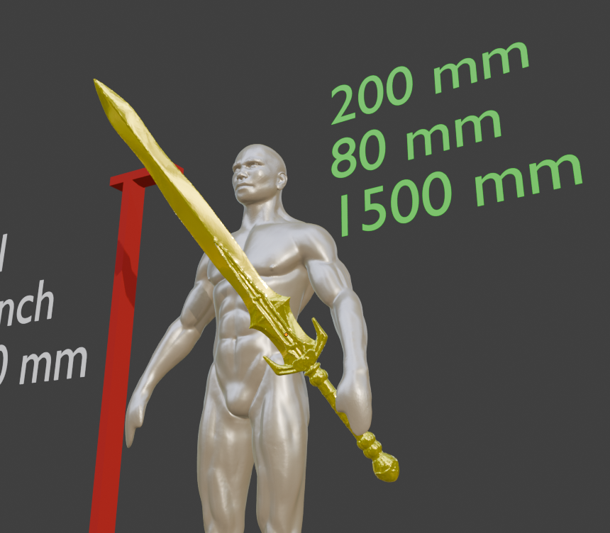 Stalhrim Great Sword Non functional Durable Plastic Replica Cosplay Piece
