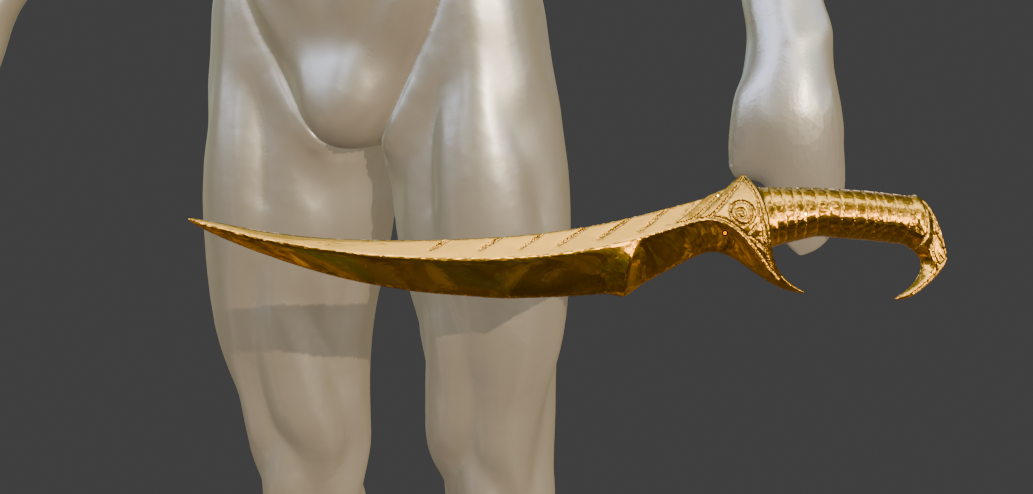 Blade of Woe Non functional Durable Plastic Replica Cosplay Piece