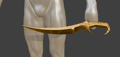 Blade of Woe Non functional Durable Plastic Replica Cosplay Piece