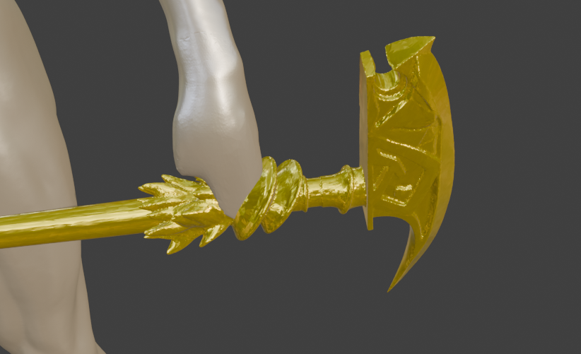 Nordic Great Mace Non functional Durable Plastic Replica Cosplay Piece