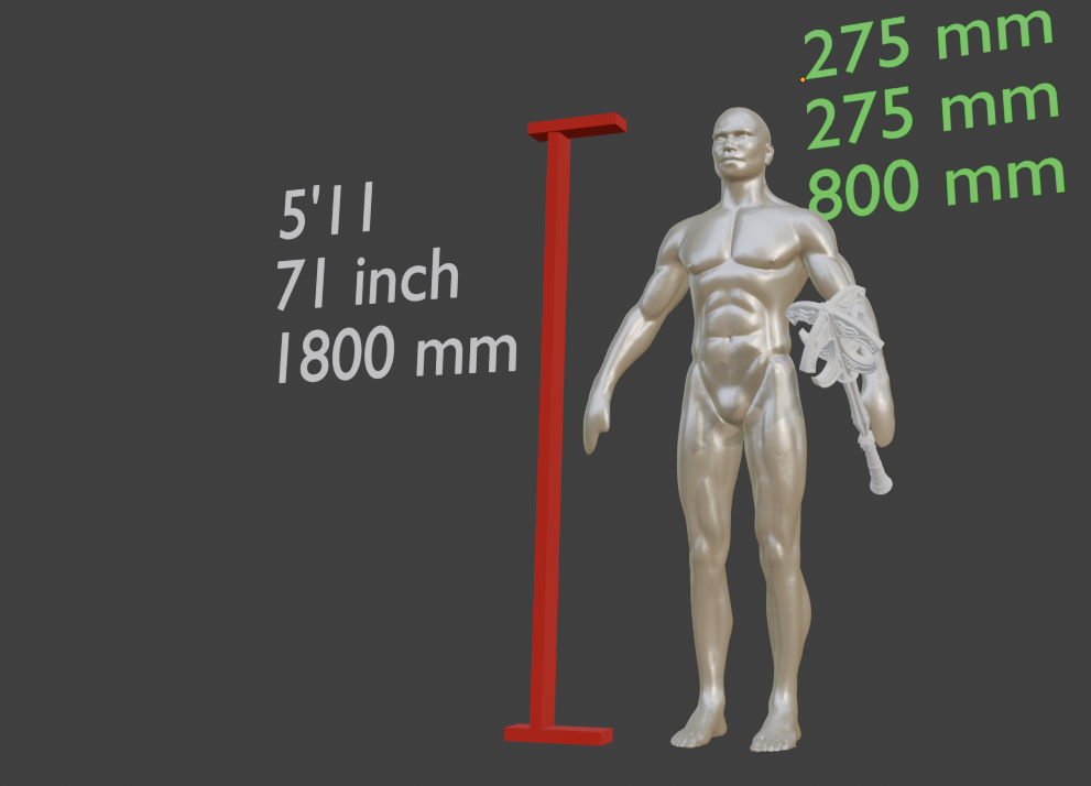 Nordic mace Non functional Durable Plastic Replica Cosplay Piece