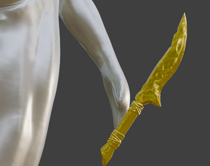Crystal Knife Non functional Durable Plastic Replica Cosplay Piece