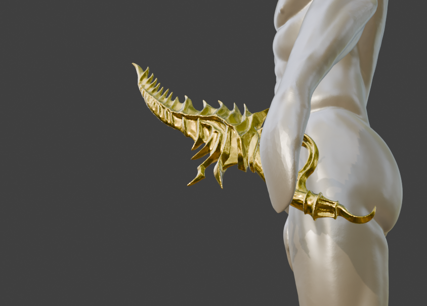 Reduvia Non functional Durable Plastic Replica Cosplay Piece