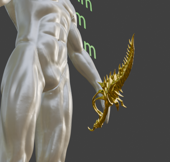 Reduvia Non functional Durable Plastic Replica Cosplay Piece
