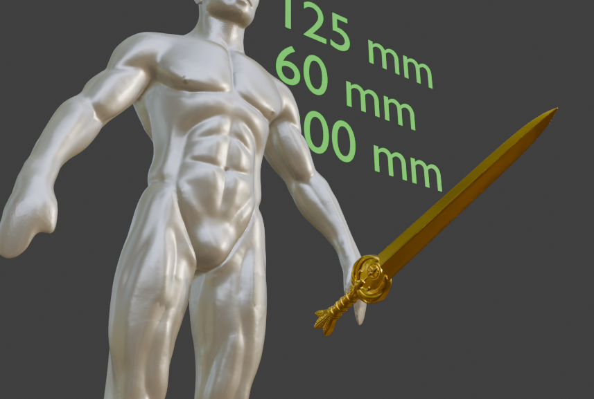 Nightingale sword Non functional Durable Plastic Replica Cosplay Piece
