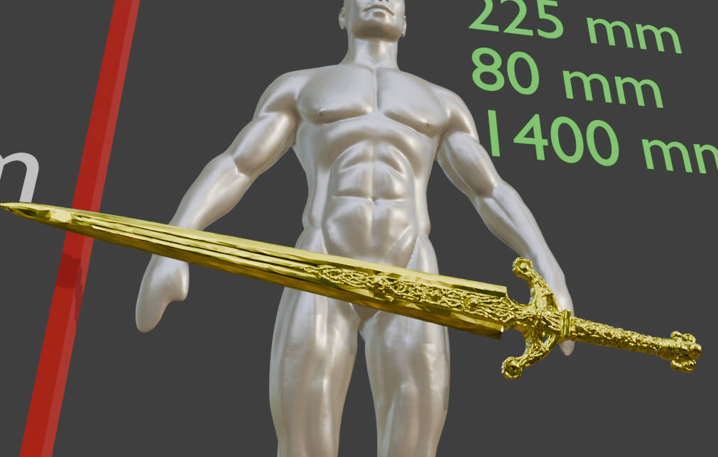 Ordovis's Greatsword Non functional Durable Plastic Replica Cosplay Piece