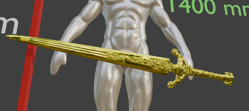Ordovis's Greatsword Non functional Durable Plastic Replica Cosplay Piece