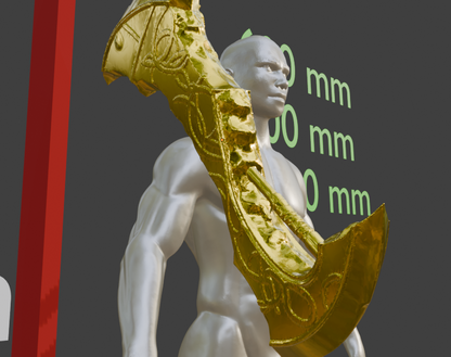 Beastman's Cleaver Non functional Durable Plastic Replica Cosplay Piece