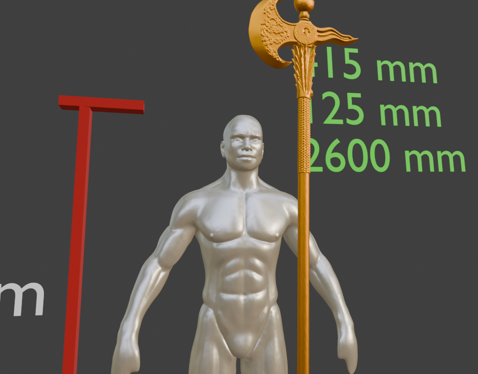 Banished Knight's Halberd Non functional Durable Plastic Replica Cosplay Piece