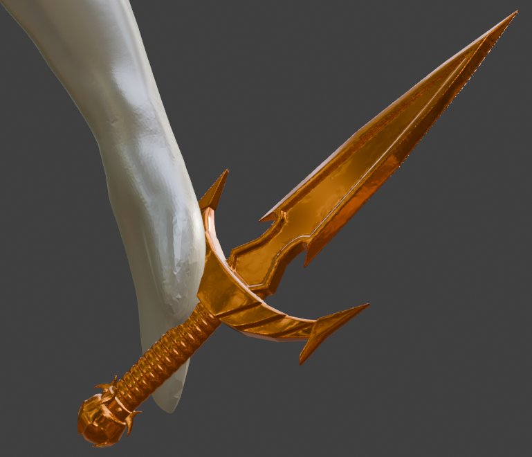 Mehrunes razor Non functional Durable Plastic Replica Cosplay Piece