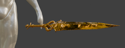 Crystal Sword Non functional Durable Plastic Replica Cosplay Piece