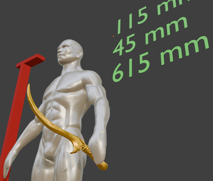 Blade of Calling Non functional Durable Plastic Replica Cosplay Piece