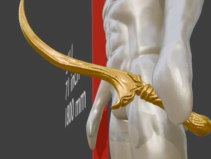 Blade of Calling Non functional Durable Plastic Replica Cosplay Piece