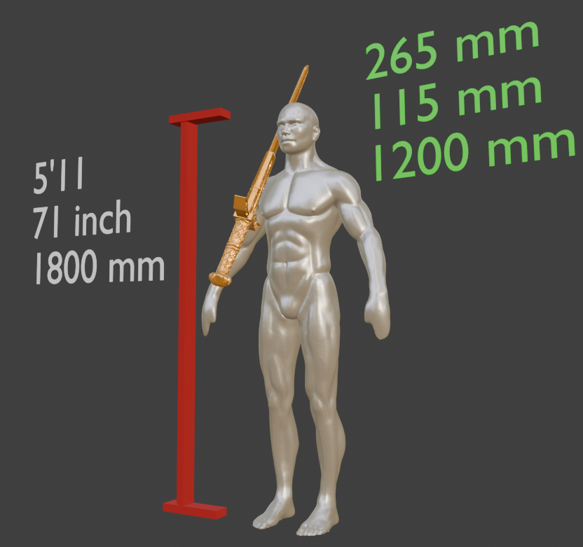 Banished Knight's Greatsword Non functional Durable Plastic Replica Cosplay Piece