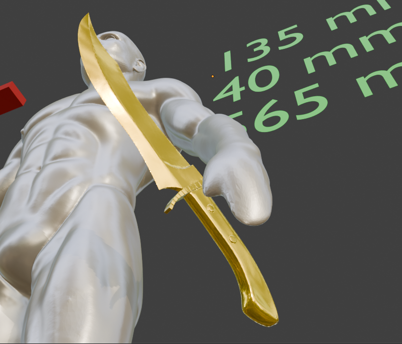 The Great Dagger Non functional Durable Plastic Replica Cosplay Piece