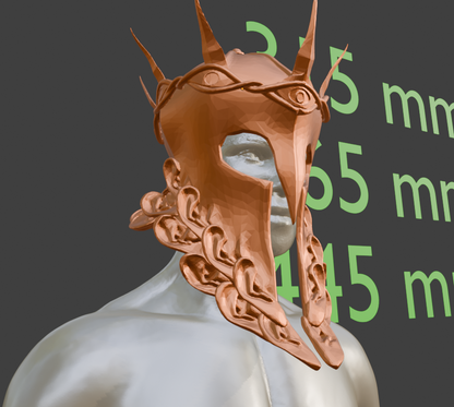 All knowing Helm Ofnir Cosplay Piece
