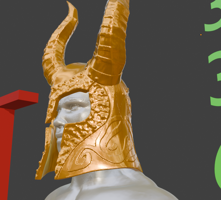 Helm of Yngol Draugr Cosplay Piece