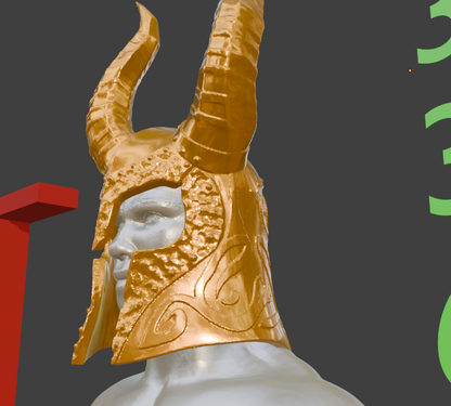 Helm of Yngol Draugr Cosplay Piece