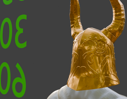 Helm of Yngol Draugr Cosplay Piece